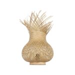 GLOBOSTAR® FARAH 01980 Boho Επιτραπέζιο Φωτιστικό Πορτατίφ με Ντουί 1 x E27 AC 220-240V IP20 - Μπεζ - Μ30 x Π30 x Υ46cm - Image 4