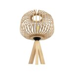 GLOBOSTAR® CHORD 01990 Boho Επιτραπέζιο Φωτιστικό Πορτατίφ με Ντουί 1 x E27 AC 220-240V IP20 - Μπεζ - Μ31 x Π31 x Υ43cm - Image 4