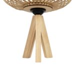 GLOBOSTAR® CHORD 01990 Boho Επιτραπέζιο Φωτιστικό Πορτατίφ με Ντουί 1 x E27 AC 220-240V IP20 - Μπεζ - Μ31 x Π31 x Υ43cm - Image 6