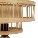 GLOBOSTAR® TULUM 01991 Boho Επιτραπέζιο Φωτιστικό Πορτατίφ με Ντουί 1 x E27 AC 220-240V IP20 - Μπεζ - Μ30 x Π30 x Υ41cm - Image 7