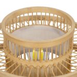 GLOBOSTAR® TULUM 01991 Boho Επιτραπέζιο Φωτιστικό Πορτατίφ με Ντουί 1 x E27 AC 220-240V IP20 - Μπεζ - Μ30 x Π30 x Υ41cm - Image 8