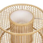 GLOBOSTAR® TULUM 01993 Boho Επιτραπέζιο Φωτιστικό Πορτατίφ με Ντουί 1 x E27 AC 220-240V IP20 - Μπεζ - Μ30 x Π30 x Υ40cm - Image 8