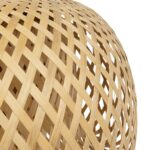 GLOBOSTAR® SELVA 01995 Boho Επιτραπέζιο Φωτιστικό Πορτατίφ με Ντουί 1 x E27 AC 220-240V IP20 - Μπεζ - Μ30 x Π30 x Υ45cm - Image 7