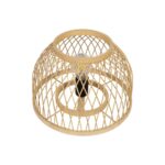 GLOBOSTAR® NOMAD 01998 Boho Επιτραπέζιο Φωτιστικό Πορτατίφ με Ντουί 1 x E27 AC 220-240V IP20 - Μπεζ - Μ30 x Π30 x Υ30cm - Image 5