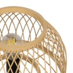 GLOBOSTAR® NOMAD 01998 Boho Επιτραπέζιο Φωτιστικό Πορτατίφ με Ντουί 1 x E27 AC 220-240V IP20 - Μπεζ - Μ30 x Π30 x Υ30cm - Image 7