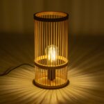 GLOBOSTAR® NOMAD 01999 Boho Επιτραπέζιο Φωτιστικό Πορτατίφ με Ντουί 1 x E27 AC 220-240V IP20 - Μπεζ - Μ16 x Π16 x Υ33cm - Image 2