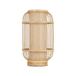 GLOBOSTAR® TULUM 02001 Boho Επιτραπέζιο Φωτιστικό Πορτατίφ με Ντουί 1 x E27 AC 220-240V IP20 - Μπεζ - Μ20 x Π20 x Υ32cm - Image 3