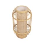 GLOBOSTAR® TULUM 02001 Boho Επιτραπέζιο Φωτιστικό Πορτατίφ με Ντουί 1 x E27 AC 220-240V IP20 - Μπεζ - Μ20 x Π20 x Υ32cm - Image 5