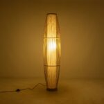 GLOBOSTAR® TULUM 02002 Boho Επιδαπέδιο Φωτιστικό Πορτατίφ με Ντουί 1 x E27 AC 220-240V IP20 - Μπεζ - Μ30 x Π30 x Υ120cm - Image 2