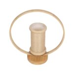 GLOBOSTAR® TULUMKO 02007 Boho Επιτραπέζιο Φωτιστικό Πορτατίφ με Ντουί 1 x E27 AC 220-240V IP20 - Μπεζ - Μ30 x Π12 x Υ32cm - Image 5