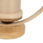 GLOBOSTAR® TULUMKO 02007 Boho Επιτραπέζιο Φωτιστικό Πορτατίφ με Ντουί 1 x E27 AC 220-240V IP20 - Μπεζ - Μ30 x Π12 x Υ32cm - Image 6