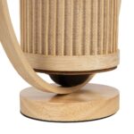 GLOBOSTAR® TULUMKO 02008 Boho Επιτραπέζιο Φωτιστικό Πορτατίφ με Ντουί 1 x E27 AC 220-240V IP20 - Μπεζ - Μ30 x Π12 x Υ32cm - Image 7