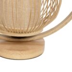 GLOBOSTAR® TULUMKO 02009 Boho Επιτραπέζιο Φωτιστικό Πορτατίφ με Ντουί 1 x E27 AC 220-240V IP20 - Μπεζ - Μ30 x Π18 x Υ32cm - Image 6