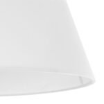 GLOBOSTAR® TRIANGLE 204-0089 Μοντέρνο Κρεμαστό Φωτιστικό Οροφής με Ντουί 1 x E27 AC 220-240V IP20 - Λευκό - Μ35 x Π35 x Υ24cm - Image 9