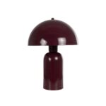 GLOBOSTAR® GASCO 204-0148 Μοντέρνο Επιτραπέζιο Φωτιστικό Πορτατίφ με Ντουί 1 x E27 AC 220-240V IP20 - Κόκκινο - Μ26 x Π26 x Υ35cm - Image 4