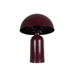 GLOBOSTAR® GASCO 204-0148 Μοντέρνο Επιτραπέζιο Φωτιστικό Πορτατίφ με Ντουί 1 x E27 AC 220-240V IP20 - Κόκκινο - Μ26 x Π26 x Υ35cm - Image 5