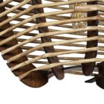 GLOBOSTAR® BOND 205-0050 Boho Φωτιστικό Τοίχου - Απλίκα με Ντουί 1 x E27 AC 220-240V IP20 - Μπεζ - M35 x Π18 x Υ32cm - Image 6