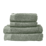 Zone Denmark Πετσέτες Βαμβακερές Σετ 4 Τμχ - Classic Matcha Green