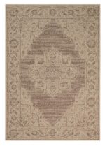 ΧΑΛΙ ETHNIK  204005C BROWN/CARAMEL BEIGE - 200X285  NewPlan