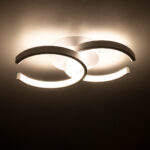 GLOBOSTAR® EVA 61068 Μοντέρνο Φωτιστικό Οροφής LED 16W 1920lm 300° AC 220-240V IP20 Ρυθμιζόμενο Λευκό CCT με On/Off 2700K/4500K/6000K - Lumileds SMD Chip - Λευκό Ματ - Μ33 x Π21 x Υ7cm - 3 Χρόνια Εγγύηση - Image 7