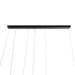 GLOBOSTAR® LINEARE 61290 Μοντέρνο Κρεμαστό Φωτιστικό Οροφής LED 67W 7504lm 300° AC 220-240V IP20 Ρυθμιζόμενο Λευκό CCT με Χειριστήριο από 2700K έως 6000K Dimmable - Lumileds SMD Chip - Μαύρο Ματ - Μ130 x Π25 x Υ60cm - 3 Χρόνια Εγγύηση - Image 10