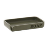 Σαπουνοθήκη polyresin 9x13x2 cm Eurocasa
