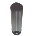 Κάδος 30 lt inox mat για αποφυγή δακτυλιών με κάλυμμα soft close