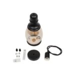 GLOBOSTAR® OLIVER 999-0188 Vintage Κρεμαστό Φωτιστικό Οροφής με Ντουί 1 x E27 AC 220-240V IP20 - Μελί & Μαύρο - Μ14 x Π14 x Υ30cm - Image 10