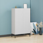 Παπουτσοθήκη - Ντουλάπι Pool Megapap χρώμα λευκό 72x34x119εκ. - Image 2