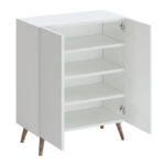 Παπουτσοθήκη Luce Megapap χρώμα λευκό 70x35x85εκ. - Image 4