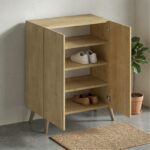 Παπουτσοθήκη Luce Megapap χρώμα sapphire oak 70x35x85εκ. - Image 2