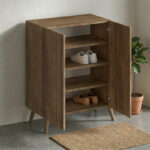 Παπουτσοθήκη Luce Megapap χρώμα καρυδί 70x35x85εκ. - Image 2