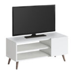 Έπιπλο τηλεόρασης Parma Megapap χρώμα λευκό 90x30x40εκ. - Image 3