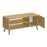 Έπιπλο τηλεόρασης Parma Megapap χρώμα sapphire oak 90x30x40εκ. - Image 2