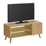 Έπιπλο τηλεόρασης Parma Megapap χρώμα sapphire oak 90x30x40εκ. - Image 3