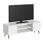 Έπιπλο τηλεόρασης Etna Megapap χρώμα λευκό 120x30x45εκ. - Image 3