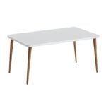 Τραπεζάκι σαλονιού Plane Megapap χρώμα λευκό 90x55x41εκ. - Image 2