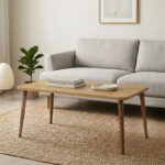 Τραπεζάκι σαλονιού Plane Megapap χρώμα sapphire oak 90x55x41εκ.