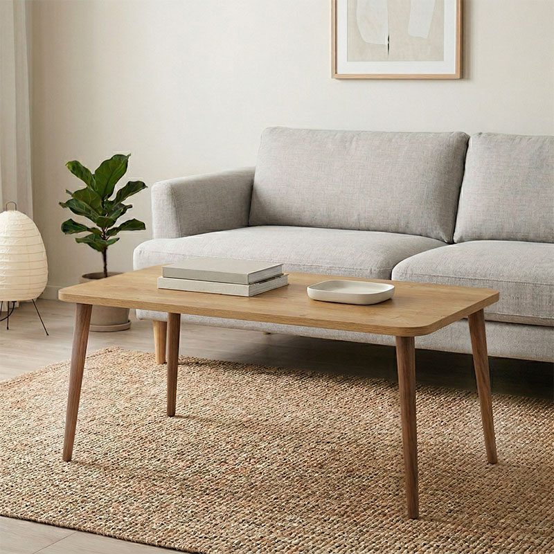 GP026-01132-0 Τραπεζάκι σαλονιού Plane Megapap χρώμα sapphire oak 90x55x41εκ. - Image 1