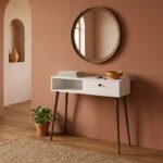 Κονσόλα Napoli Megapap χρώμα λευκό 90x29x88εκ. - Image 2