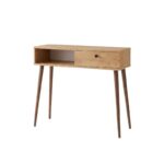 Κονσόλα Napoli Megapap χρώμα sapphire oak 90x29x88εκ. - Image 5