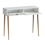 Κονσόλα Alis Megapap χρώμα λευκό 110x29x88εκ. - Image 2