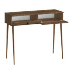 Κονσόλα Alis Megapap χρώμα καρυδί 110x29x88εκ. - Image 2