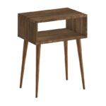 Κομοδίνο Gola Megapap χρώμα καρυδί 45x30x58εκ. - Image 2