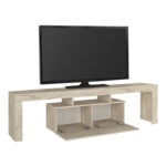 Έπιπλο τηλεόρασης Woodra Megapap χρώμα travertine 180x31,3x50,2εκ. - Image 10