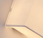 SE21-WH2-15 SERAPH WHITE SHADE WALL LAMP Γ1 - Image 2