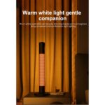 GLOBOSTAR® DESTINY GLB-106-0019 Επιτραπέζιο Φωτιστικό Πορτατίφ με RF Ασύρματο Χειριστήριο & Λειτουργία μέσω WiFi APP LED 10W 600lm 180° AC 220-240V IP20 Πολύχρωμο RGB Dimmable - Sanan SMD Chip - Μαύρο - Μ14 x Π14 x Υ40.5cm - 2 Χρόνια Εγγύηση - Image 4