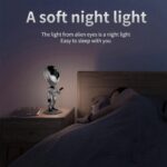 GLOBOSTAR® GALAXY GLB-106-0021 Επιτραπέζιο Φωτιστικό Πορτατίφ Προτζέκτορας Starry Sky με RF Ασύρματο Χειριστήριο LED 6W 360lm 180° AC 220-240V IP20 Πολύχρωμο RGB Dimmable - Sanan SMD Chip - Μαύρο - Μ13 x Π13 x Υ31cm - 2 Χρόνια Εγγύηση - Image 4