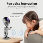 GLOBOSTAR® GALAXY GLB-106-0021 Επιτραπέζιο Φωτιστικό Πορτατίφ Προτζέκτορας Starry Sky με RF Ασύρματο Χειριστήριο LED 6W 360lm 180° AC 220-240V IP20 Πολύχρωμο RGB Dimmable - Sanan SMD Chip - Μαύρο - Μ13 x Π13 x Υ31cm - 2 Χρόνια Εγγύηση - Image 7