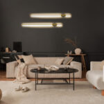 GLOBOSTAR® HARLEM 61336 Μοντέρνο Φωτιστικό Τοίχου - Απλίκα LED 18W 2160lm 120° AC 220-240V IP20 Ρυθμιζόμενο Λευκό CCT με On/Off 2700K/4500K/6000K - Lumileds SMD Chip - Χρυσό Βούρτσας - Μ5 x Π4 x Υ120cm - 3 Χρόνια Εγγύηση - Image 13